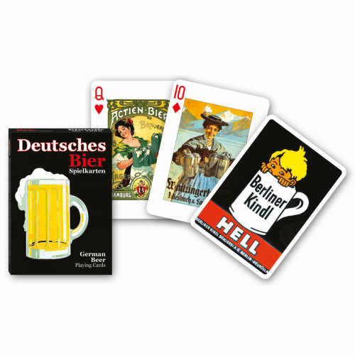 Carti de joc de colectie cu tema "Deutsches Bier"